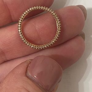 Kendra Scott Remi Ring 14k rose gold and whit diamond